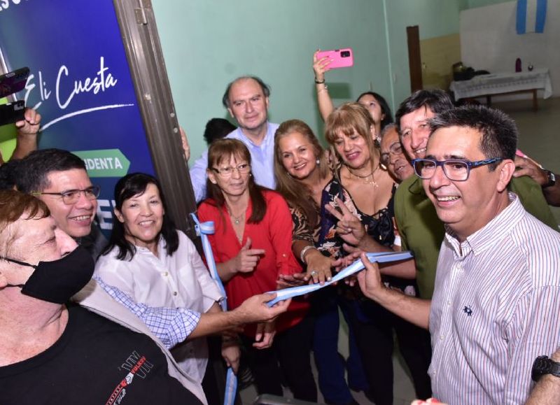 El CER tiene una casa en el Circuito 8A: "Uno de los que más triunfos le dio al peronismo"