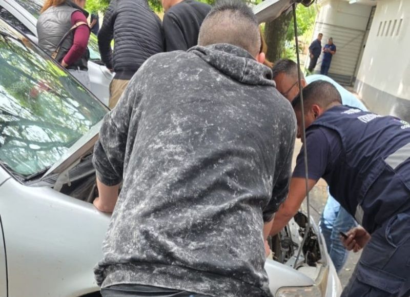 Hallaron en el hospital Perrando un auto robado hace casi 15 años