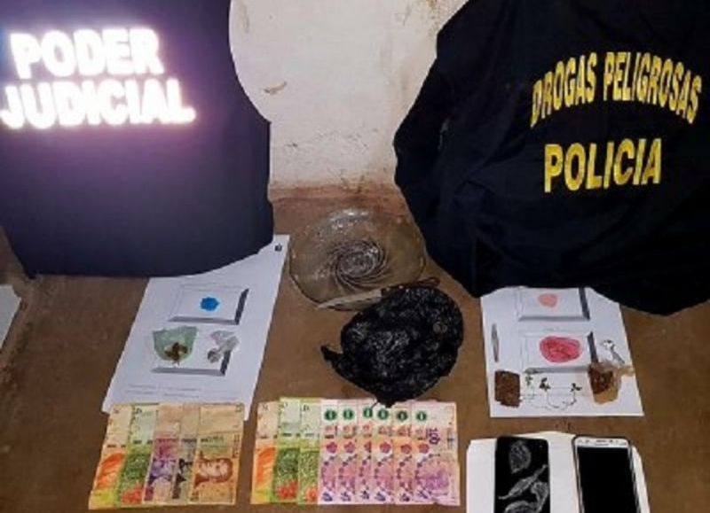 Villa Ángela: allanamiento con secuestro de marihuana