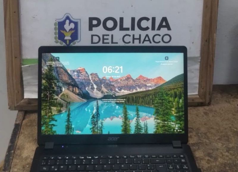 Resistencia: detuvieron a un joven de 20 años con una notebook robada
