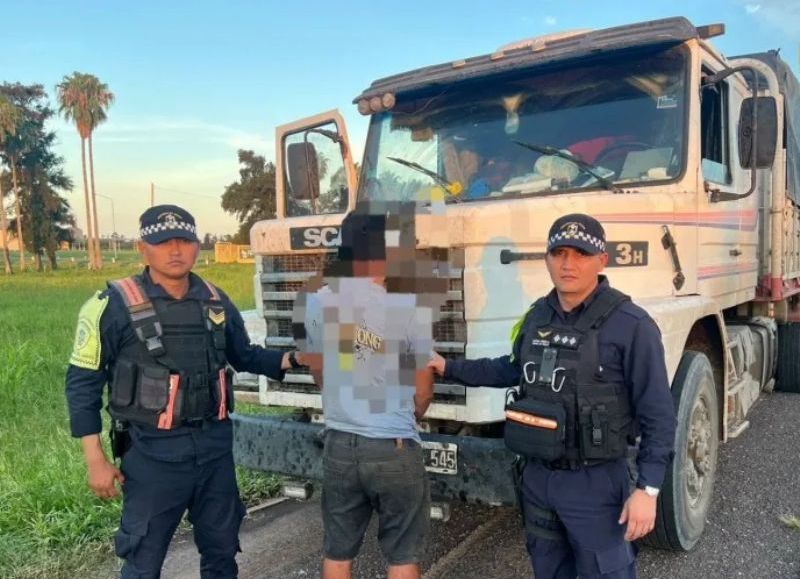 Camionero fue demorado por realizar maniobras peligrosas en Sáenz Peña