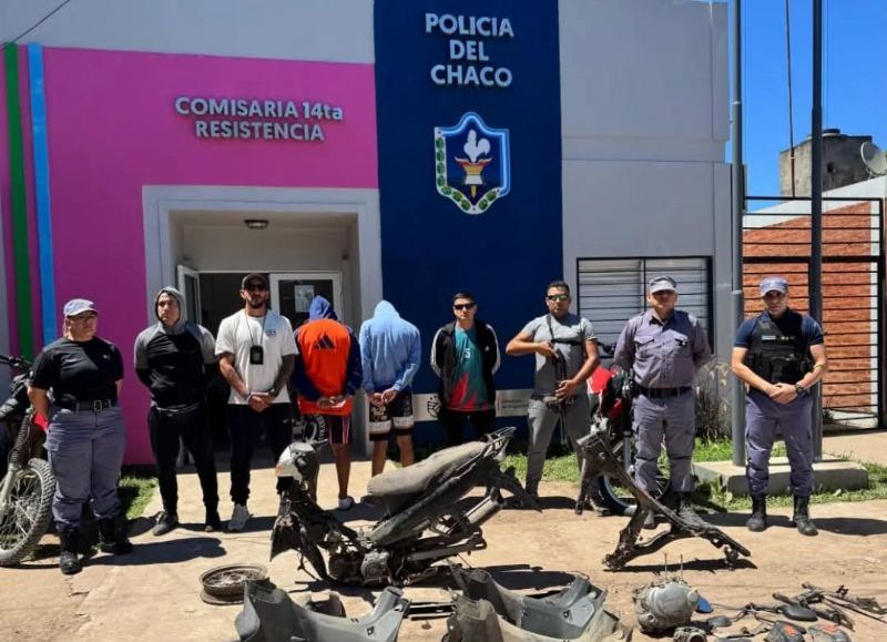 Robo a mano armada en Resistencia: detienen a un joven de 21 años y secuestran motopartes