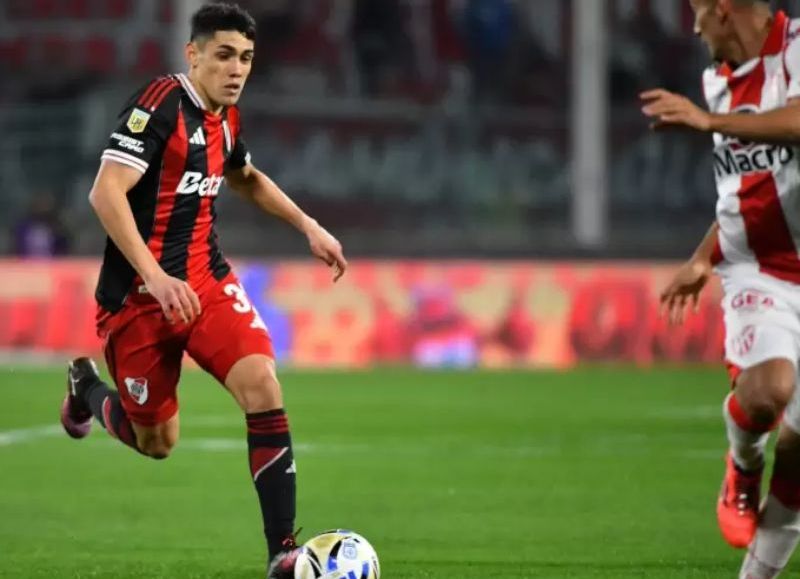 Santiago Lencina, la nueva joya de River: "Un día que nunca voy a olvidar"