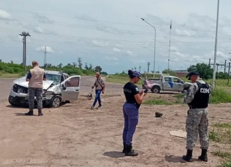 Una familia cordobesa chocó en Quitilipi y terminó hospitalizada