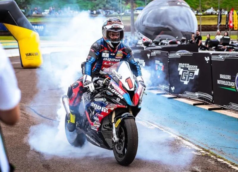 El chaqueño Ramiro Gandola, amo y señor de la GP1000 de Brasil