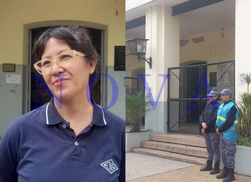 Reforzaron la presencia policial en la Escuela Normal de Resistencia tras amenazas de un tiroteo