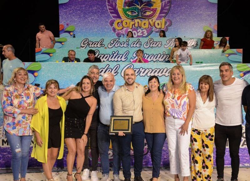 El Poder Legislativo acompañó a los sanmartinianos en una nueva noche de carnaval
