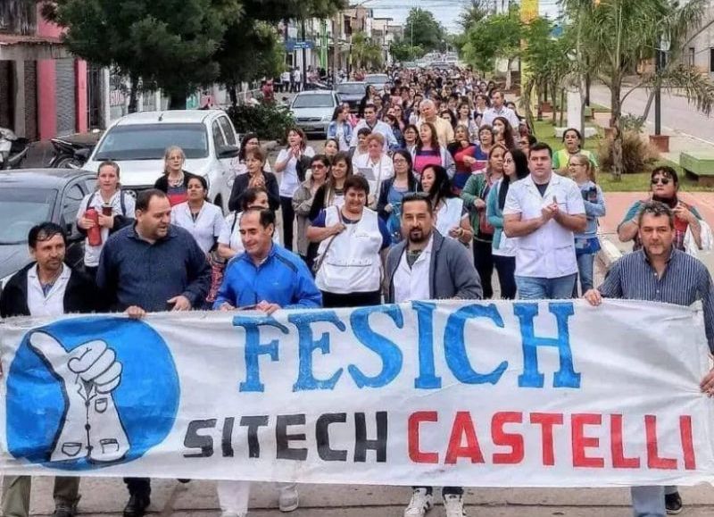 Fesich Sitech Castelli convocó a un paro docente por la falta de convocatoria