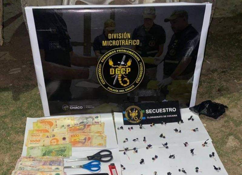 Detuvieron a dos hombres por venta de drogas en Barranqueras