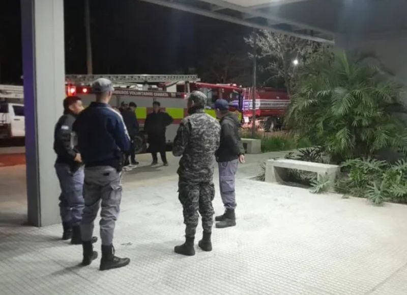 La sucursal del Nuevo Banco del Chaco de Charata sufrió un principio de incendio