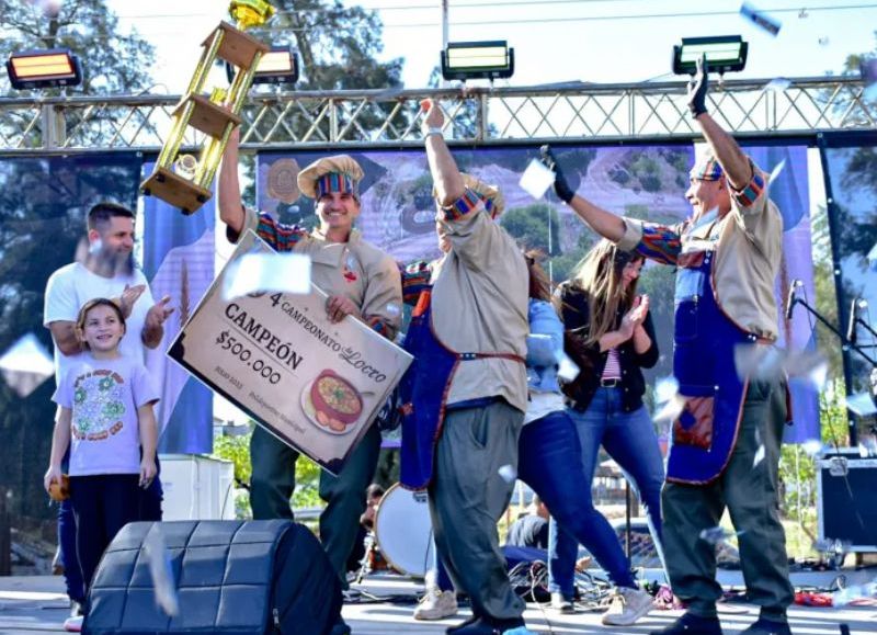 Mariano José Hruza se consagró ganador del Campeonato Saenzpeñense de Locro