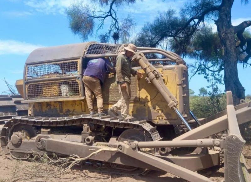 Detuvieron un desmonte ilegal de más de 300 hectáreas cerca de Tres Isletas