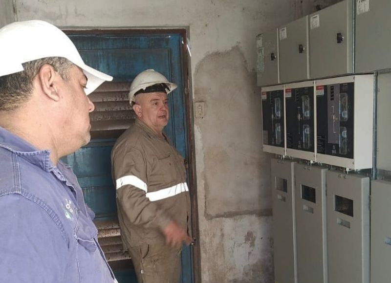 Sameep realizó tareas de mantenimiento en la cisterna sur para mejorar el servicio