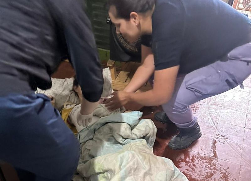 Policías ayudaron a una mujer en un parto de urgencia en Resistencia