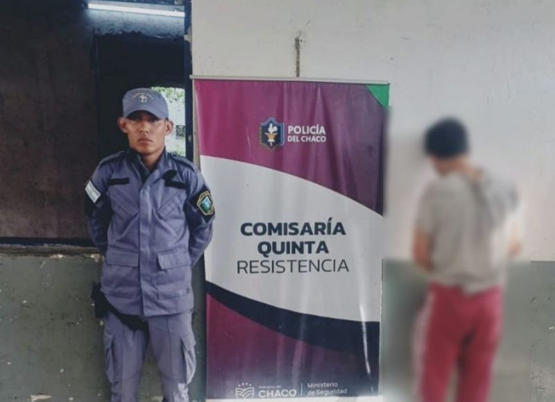 Resistencia: identificaron a un delincuente por las cámaras de seguridad y terminó detenido