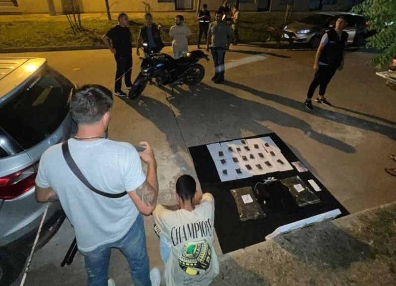 Secuestraron casi dos kilogramos de marihuana en Resistencia