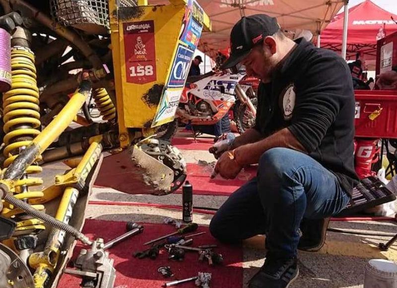 Silva y Verza siguen firmes en el Dakar y se preparan para la etapa maratón en el desierto