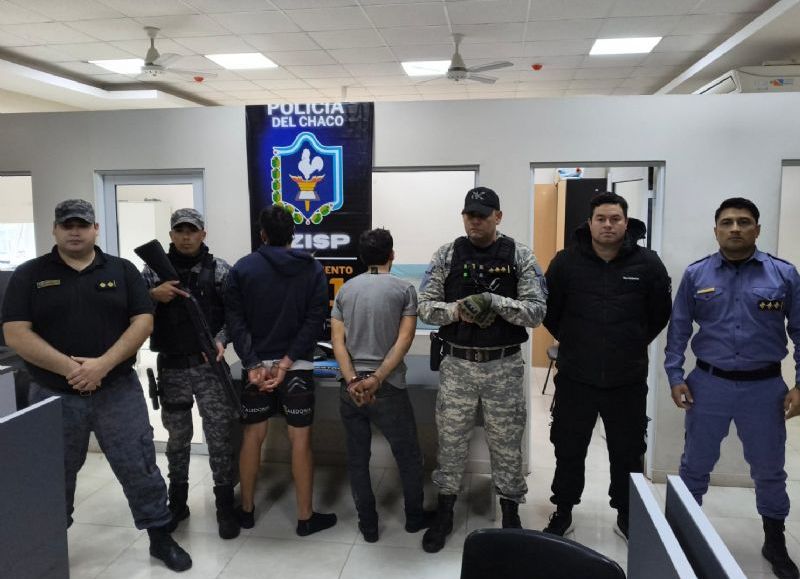 Detuvieron a dos sujetos vinculados a causas en Resistencia