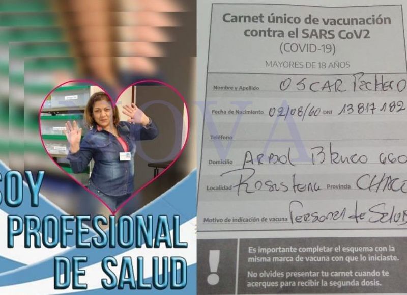 Lo que hace el amor: dueño de una radio pasó a ser médico para poder recibir la Sputnik V