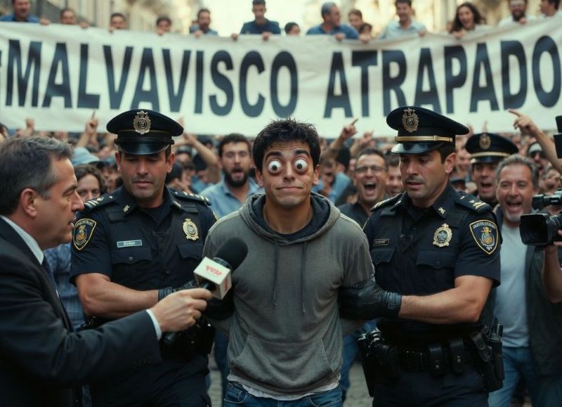 "Malvavisco" cayó preso: el ladrón de ojos torcidos que aterrorizó a Puerto Tirol