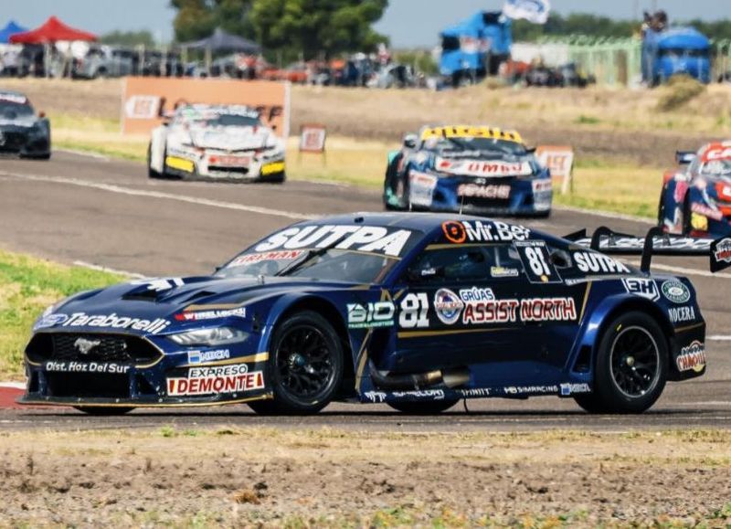 Carabajal sufrió la rotura de motor cuando venía para terminar entre los 10 en su debut en Turismo Carretera