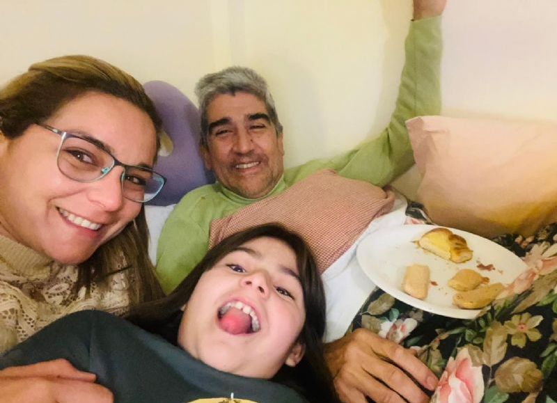 El diputado Ayala ya se recupera "en casa" del Covid