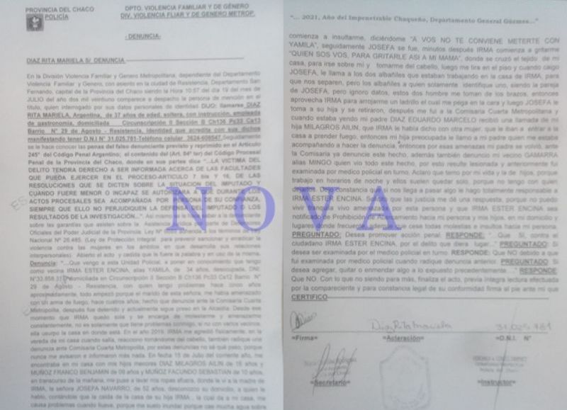 Violencia, amenazas, punteros políticos y una familia perjudicada en Resistencia