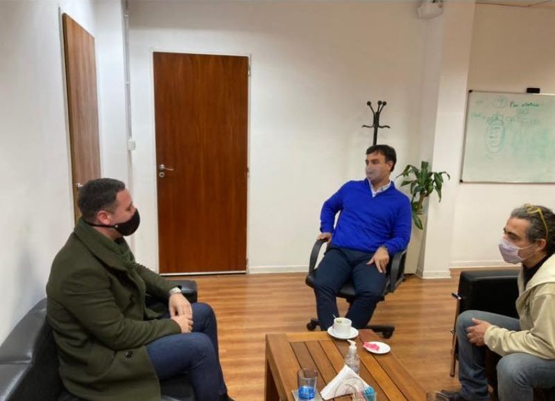 Oestmann se reunió con autoridades del Instituto Nacional de Asociativismo y Economía Social