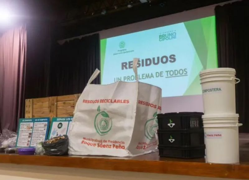 El municipio de Sáenz Peña impulsa el tratamiento adecuado de residuos en escuelas
