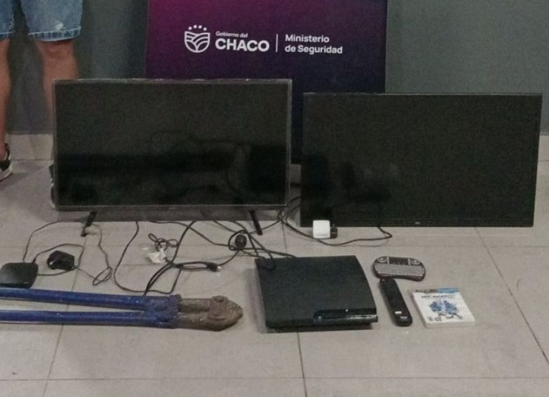 Recuperaron varios objetos robados de una vivienda en Resistencia