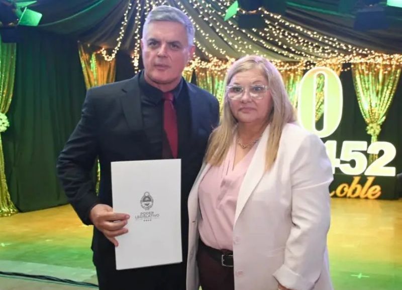 El Poder Legislativo acompañó el 80° aniversario de la Escuela 452 "1° de Junio" de Villa Berthet