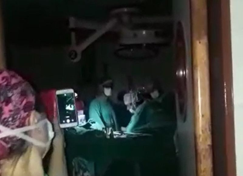 A la falta de insumos en el Hospital Perrando, se le suma la falta de luz