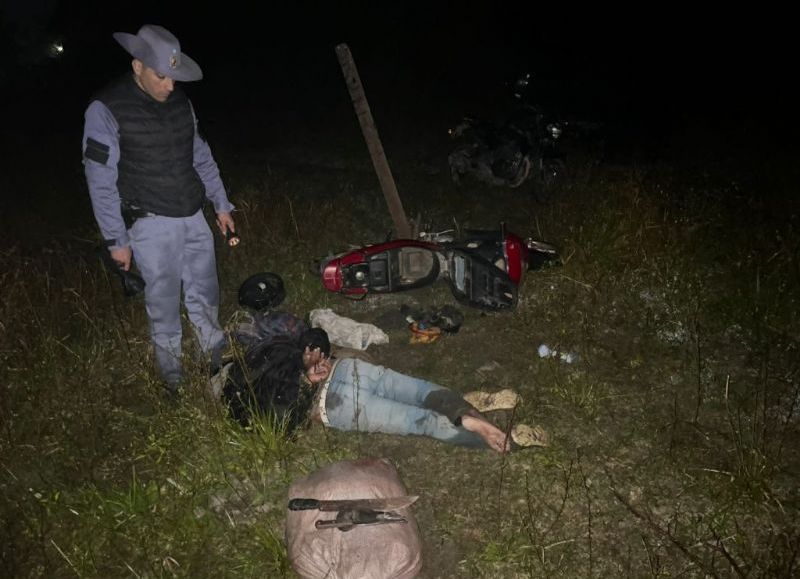 Interceptaron a un hombre con 55 kilos de carne en Tres Isletas