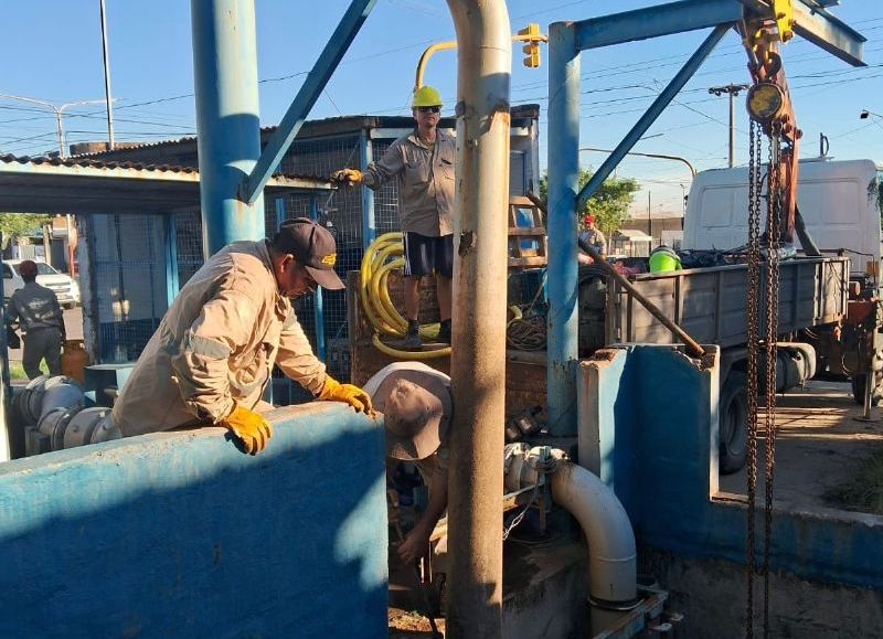 Sameep finalizó obras cloacales en el barrio España y mejora el servicio para los vecinos