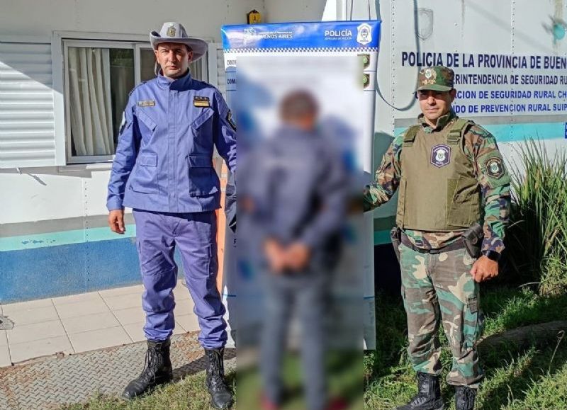 Trasladan a San Martín a un hombre investigado por supuesto abigeato agravado