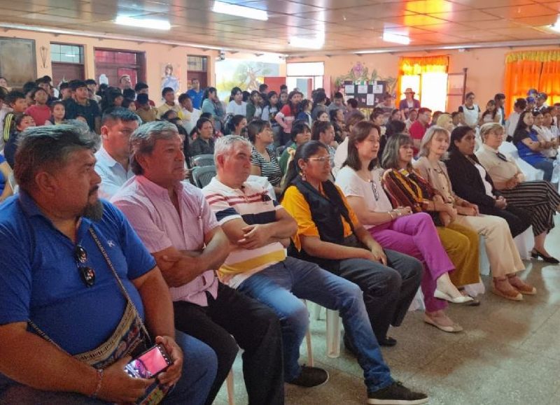 Educación destacó la muestra anual pedagógica de la Escuela Primaria 14 de Colonia Aborigen