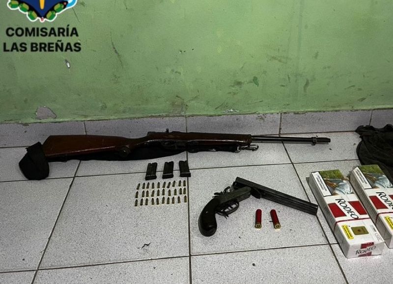 Dos hombres quedaron detenidos tras un robo a mano armada en Las Breñas