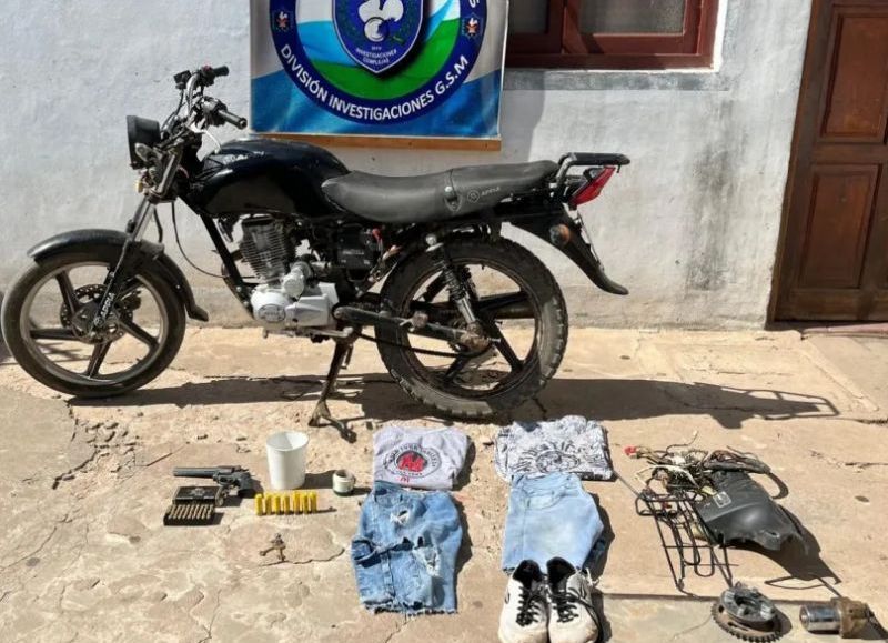 Desbarataron una banda dedicada a robar motos en General San Martín
