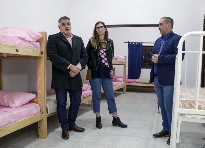 El Gobierno provincial recorrió las instalaciones del nuevo Parador Nocturno de Resistencia