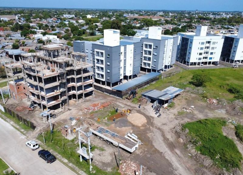 Avanza la construcción del edificio Piacentini en Resistencia