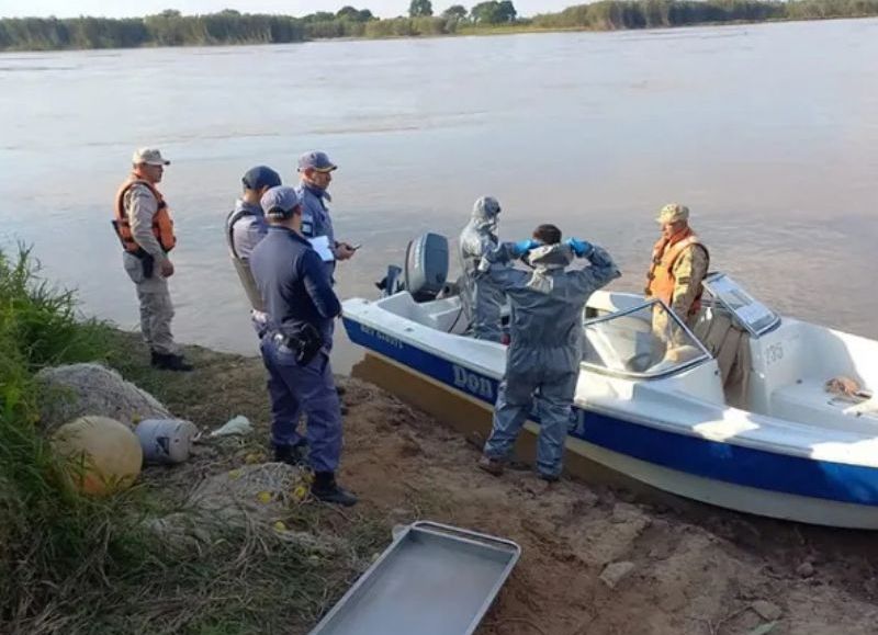 Hallaron el cuerpo de un joven correntino en aguas del río Paraná, a la altura de Basail