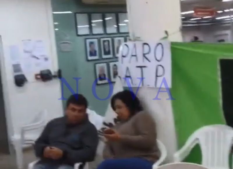 Violenta protesta de UPCP en ATP Casa Central de Resistencia