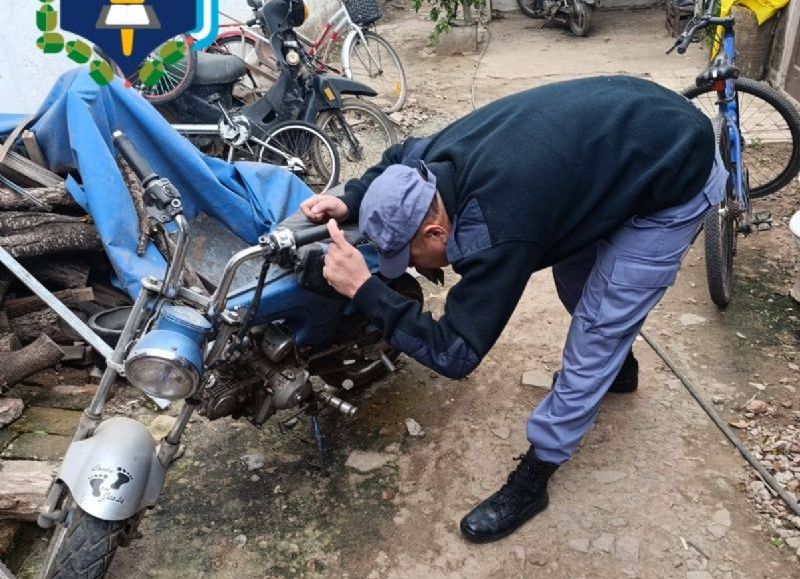 Allanaron talleres de motos para frenar el desguace y el robo de rodados en Saenz Peña y Napenay