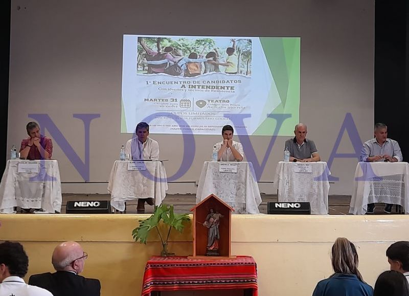 Candidatos a la intendencia de Resistencia presentaron sus propuestas públicamente