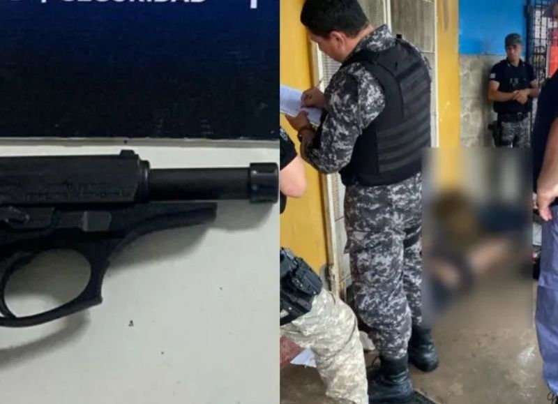 Dos hombres fueron detenidos por disparar con un arma de fuego en Sáenz Peña