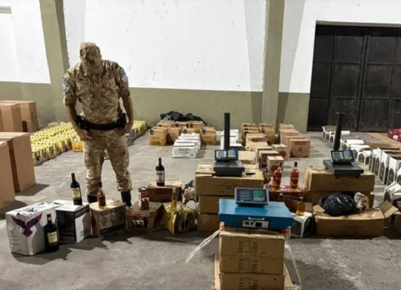 Prefectura secuestró más de 120 millones de pesos en mercadería ilegal en Barranqueras