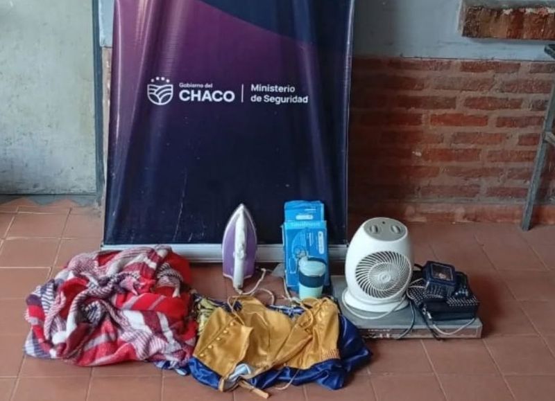Fontana: recuperaron electrodomésticos robados y detuvieron al autor del ilícito