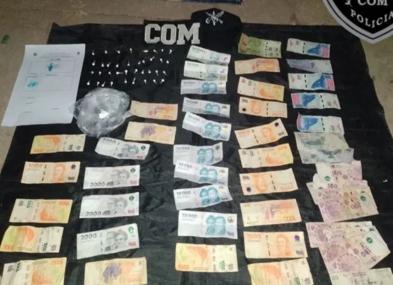 Detuvieron a una mujer que vendía cocaína en la vereda de su casa en Quitilipi