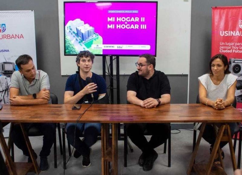 El Gobierno anunció la construcción de 48 departamentos con dos fideicomisos