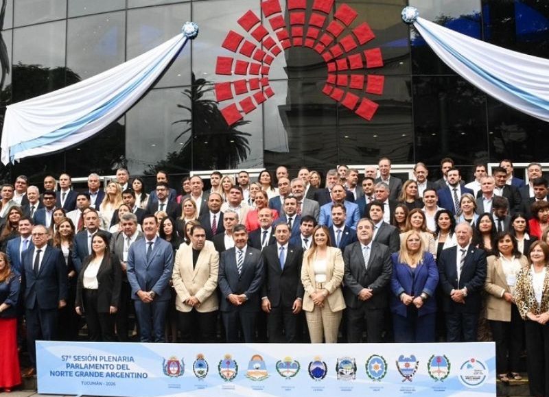 Diputados chaqueños participaron de la Sesión Plenaria del Parlamento del Norte Grande